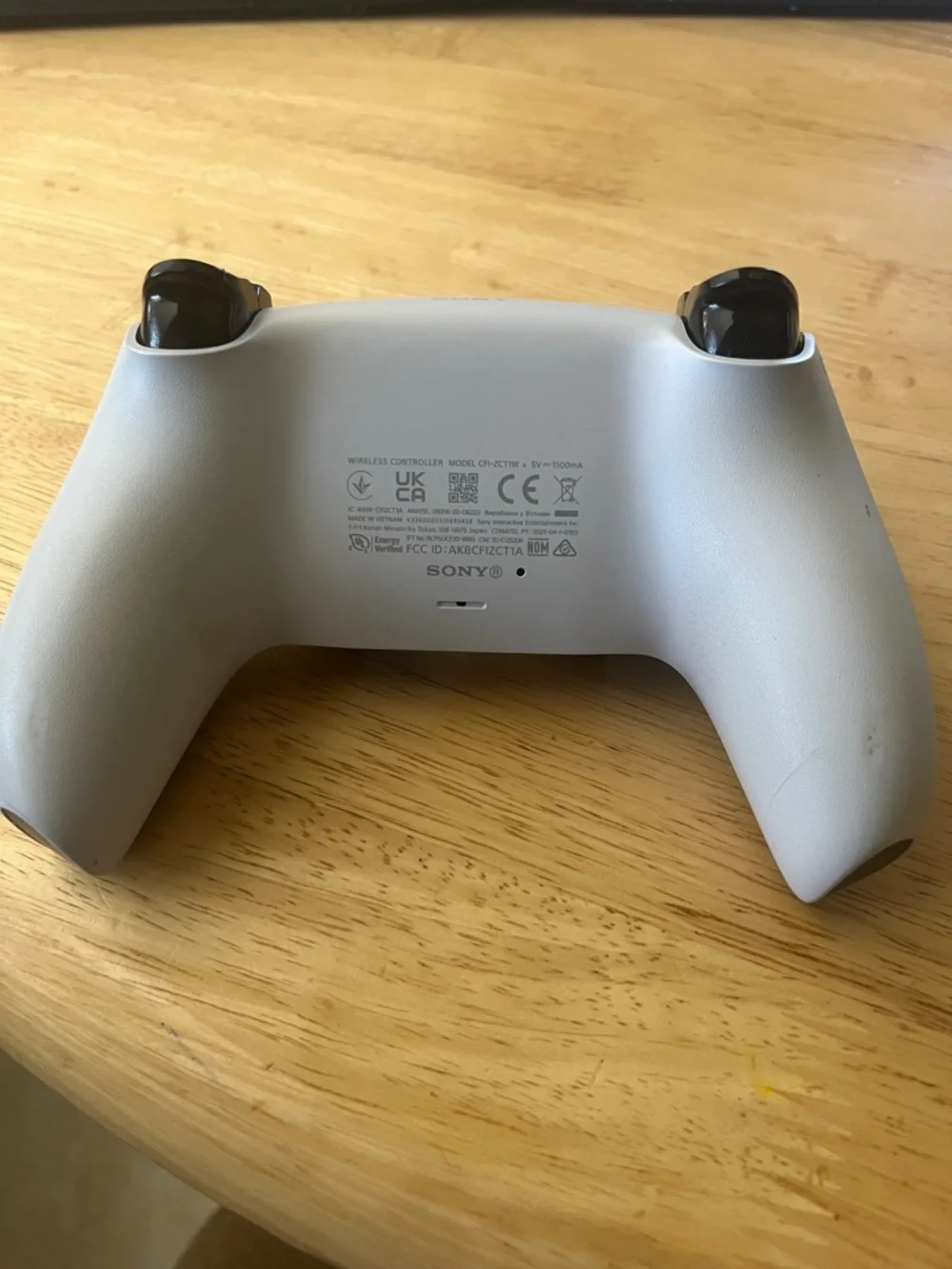 Sony DualSense Controller in White and Black